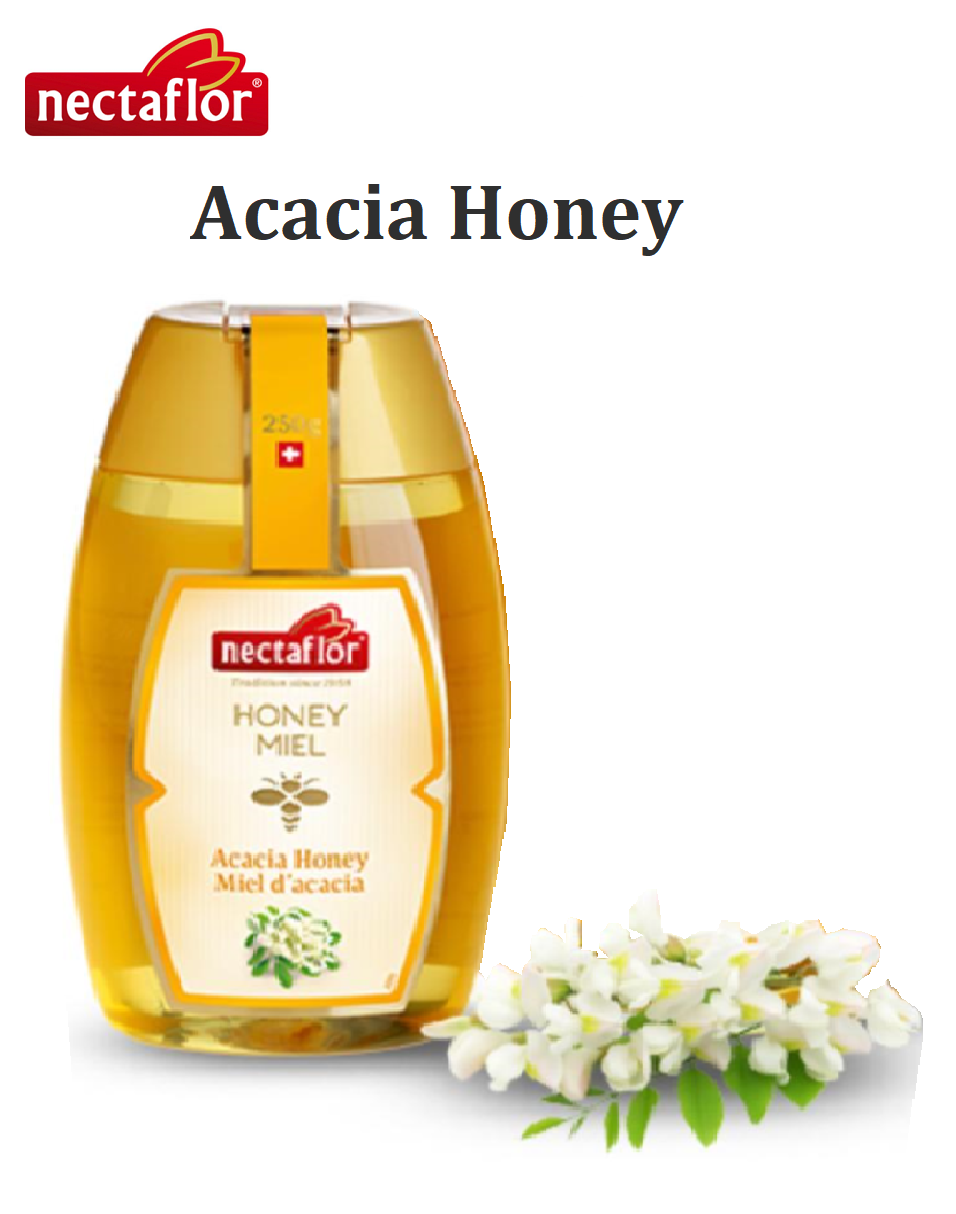 nectaflor - (瑞士製造) Acacia Honey 金合歡蜂蜜 (250克)